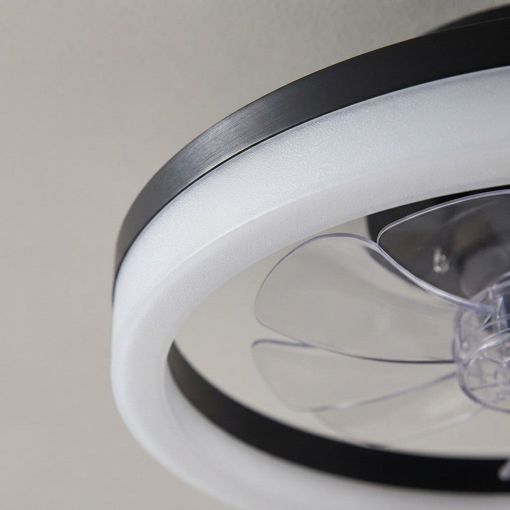 Modern Ring Ceiling Fan Lamp